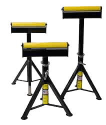Ball Bearing Roller Stand (28-3/4 - 47) w/ 8 Steel Balls - Heavy Duty Saw  Stand for Table Saws, Band Saws, Planers, & Drill Presses - Adjustable